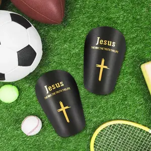 Crossbone Football Shin Guards, Thickened Anti-Collision, Fits Calf, Lightweight and Compact, Unisex Soccer Sports Essential, Football Equipment