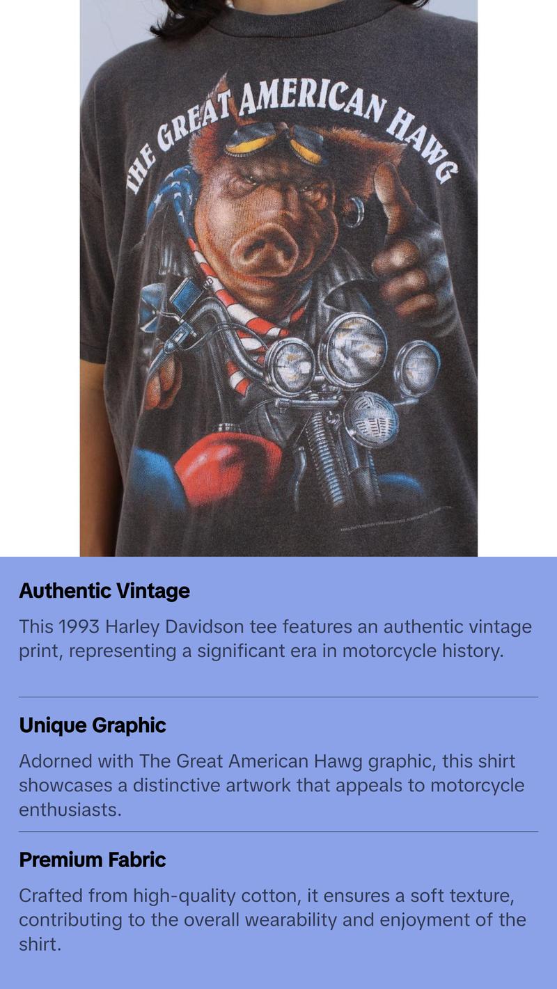 Vintage Harley Tee T1035