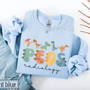 Pediatric Radiology Sweatshirt • PEDS X-ray Tech Sweater • PEDS Radiologist • Pediatric Radiology Nurse • RAD Tech Gift • Pediatric Dinosaur