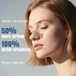 Adult Nasal Sticker, Physical Expansion Breath Enhancer, Breathing Aid for Snoring Relief, Comfortable & Effective Design
