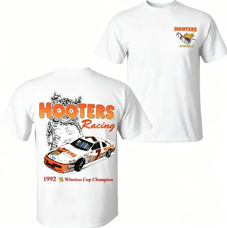 Women's Vintage 90s Racing T-Shirt  Stock Car Champion Graphic Tee, Retro NASCAR Style Shirt, Racing Fan Casual Top, Classic Motorsports Streetwear, Fitted Short Sleeve Graphic T-Shirt, Auto Lover Gift