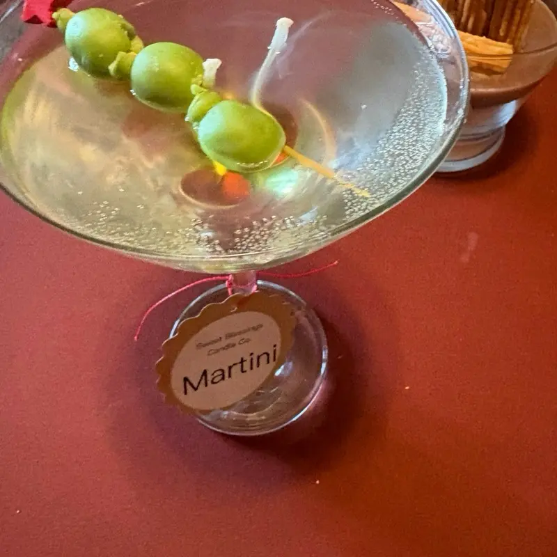 Martini Candle