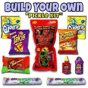 Chamoy Pickle Kit “DIY” (Spicy Snacks)