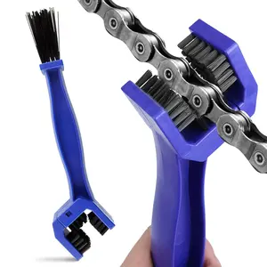 Chain Brush - Durable Plastic  Chain Cleaning Kit with Brush and Three-Sided Nylon Bristles for Fast and Effective Maintenance - Supports Smooth Pedaling and Precise Gear Shifting