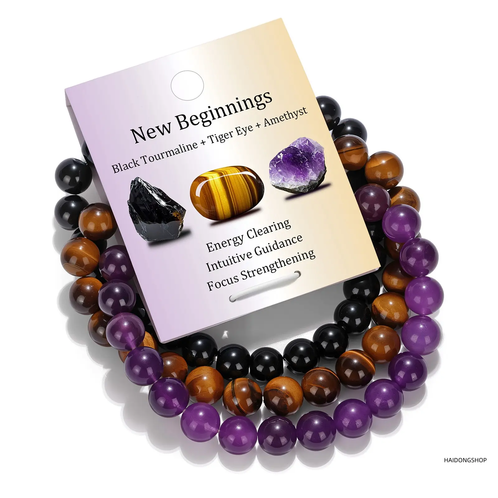 Purple Crystal Yellow Tiger