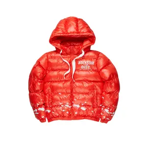 Art Dist. 2.0 Red Puffer Jacket