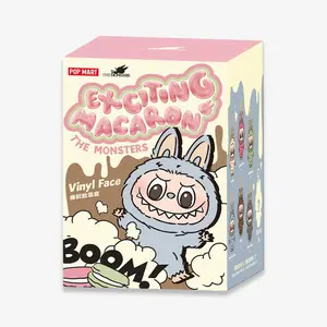 Pop Mart Labubu The Monsters Exciting Macaron Vinyl Face Plush Pendant (Single Blind Box)