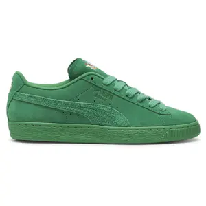 PUMA Mens Suede Love Marathon Lace Up Sneakers Shoes Casual - Green
