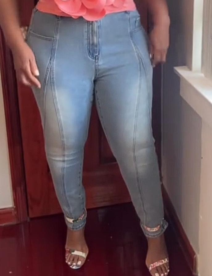 Item: Light Washed Blue, XL