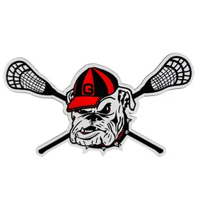 UGA 6" Lacrosse Magnet