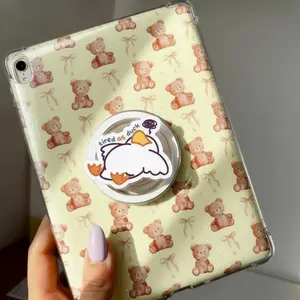 Tired As Duck MagSafe Phone Grip – Funny Kawaii Duck Magnetic Phone Holder, Cute Cartoon Grip for Phones & E-Readers, Ideal Gift for Friends