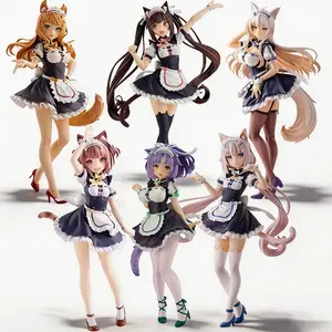 Nekopara Maid Series PVC Anime Figure Cute Sweet Lifelike Waifu Collectible Model Desk Decor Otaku Room Ornament TikTok Viral Gift For Fans Teens Adults Anime Collection Toy