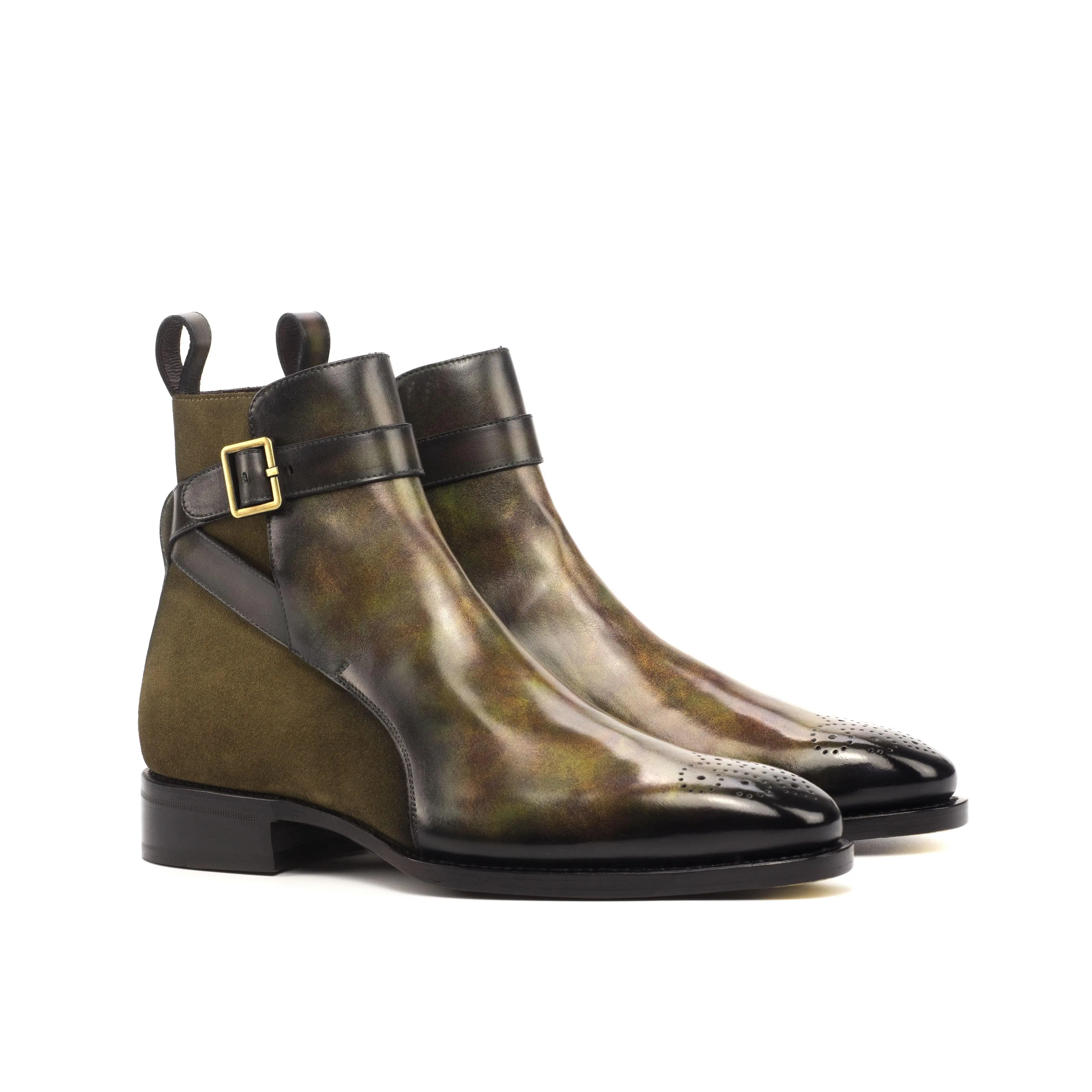 Naid Jodhpur Patina Boots