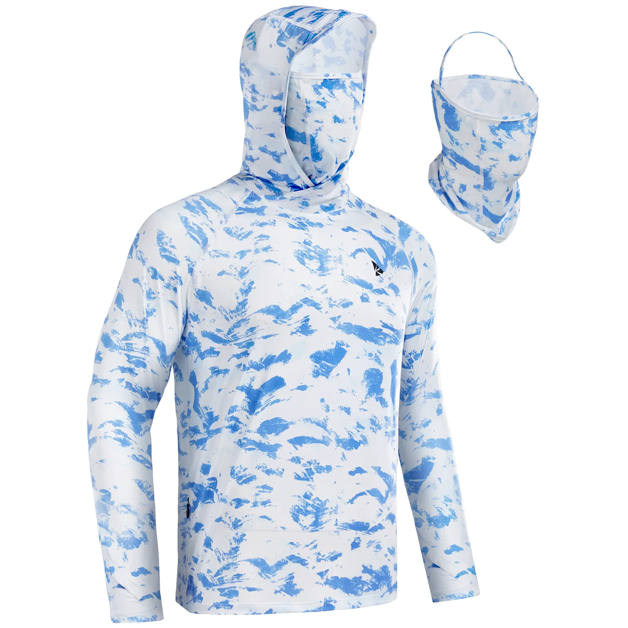Blue White Reef (Removable Gaiter)