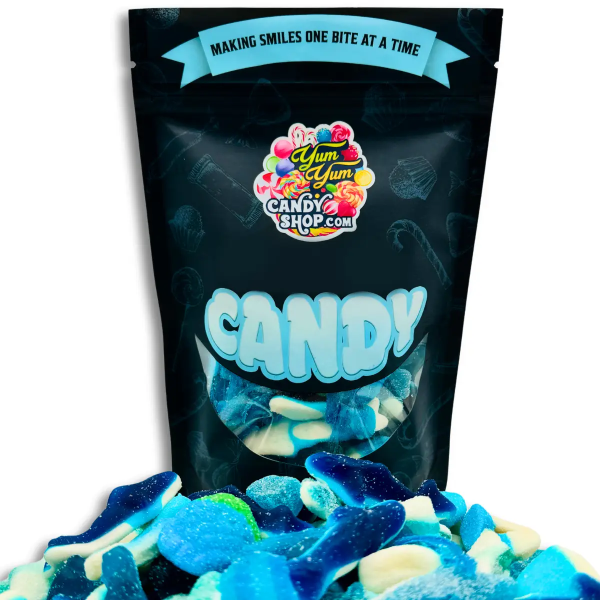 Blue Ultimate Gummy Candy Variety Mix 1 Lb and 3 Lb Bags Pick and Mix Gummies Blend Sweet Snack Sour