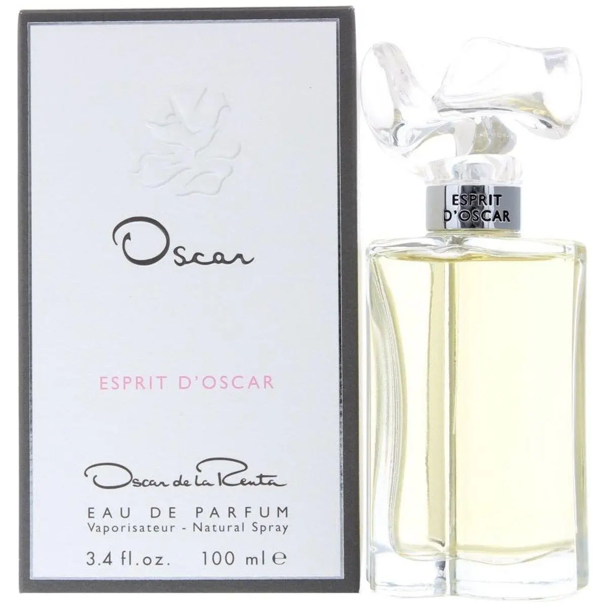 Oscar de la Renta Esprit d'Oscar Unisex EDP Fragrance - Floral Oriental-Citrus Modern Scent, 3.3/3.4 oz, New in Box, Fruit-Flavored, Zesty Orange, Aromatic Floral Unisex Fragrances, Floral Unisex Fragrance