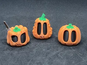 Pumpkin Heads. 3 Head Options - Halloween Decoration Figures