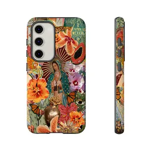 Virgen Maria Pattern Phone Case,Shockproof Rugged Cover Dual Layer Soft TPU Hard Bumper Shell for Samsung S26 S25 S24 S23 S22 S21 NOTE20 Ultra A71 A56 A36 Plus FE A06 A13 A14 A15 A16 A23 A25 A26 A34 A52 A53 A54 A55 Edge
