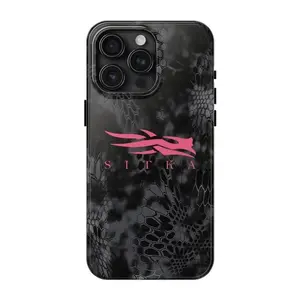 Pink SITKA Optifade Tough Phone Case, Hunting Compatible with iPhone X, 11, 12, 13, 14, 15, 16, 17 Plus Pro Promax & SSGalaxy S21-25 Series