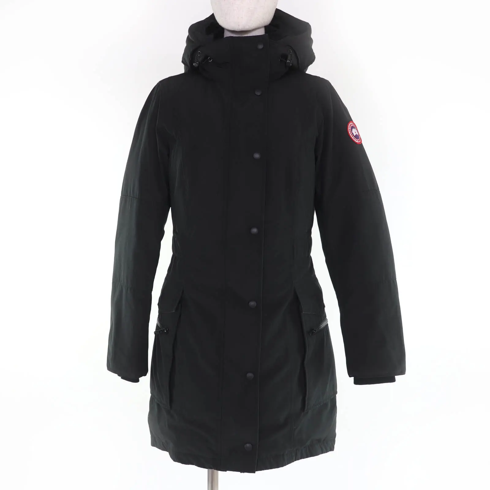 Pre-owned Canada Goose Polyester Small Leather Goods Kinley Parka Down Coat