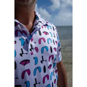KiteKulture Wing/Foil Polo - White