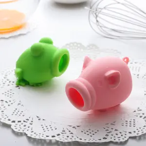 BOGO Silicone Egg Separator Easy Clean Yolk White Separator for Baking Cooking Kitchen Utensils  Frog Suction