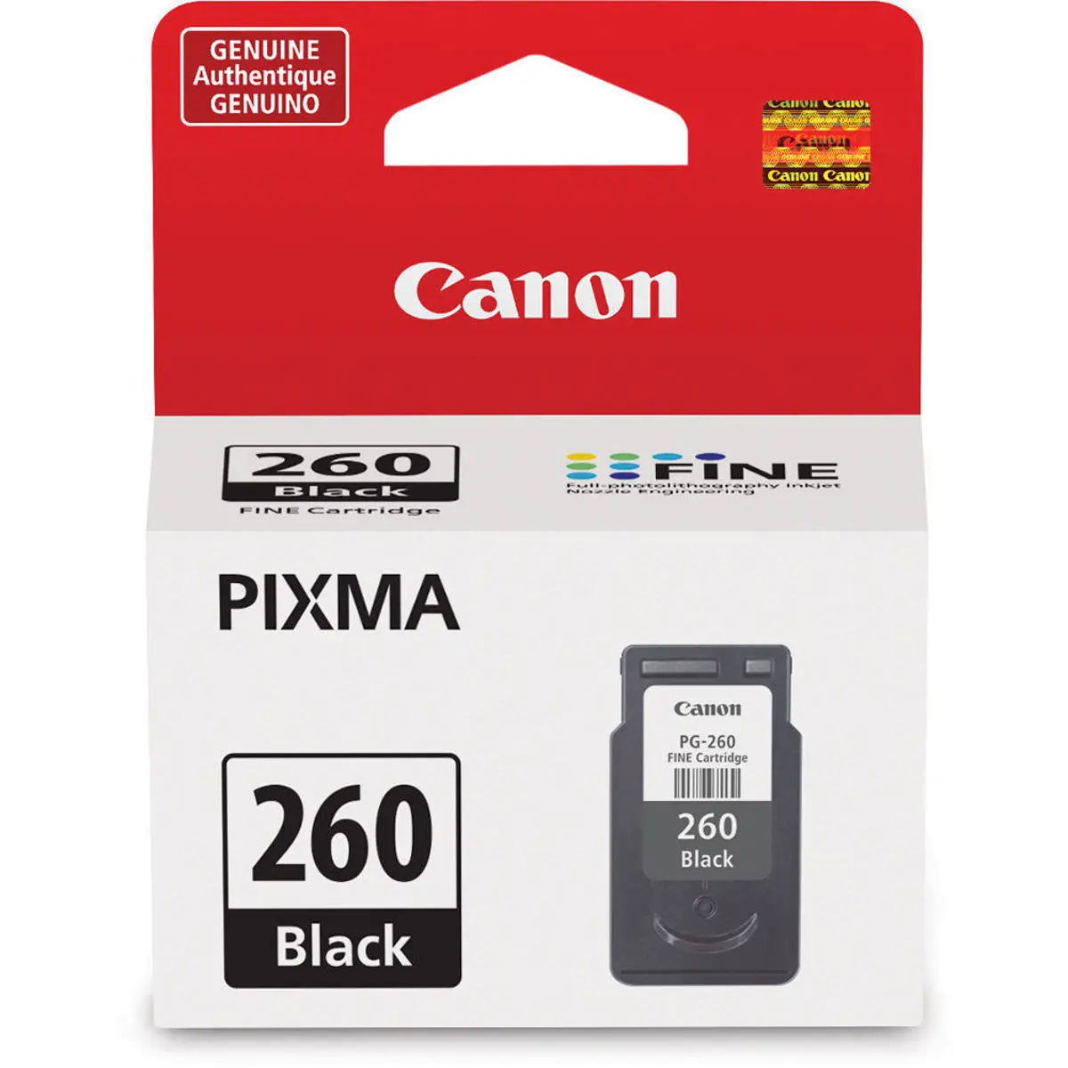 Canon PG-260 Black Ink Cartridge for PIXMA TR7020, TR7020a, TS5320, TS6420, TS6420a Printers