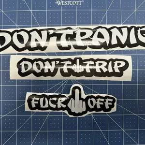 Reflective Decals for Bicycles - 3 Pack with Bold Messages for Enhanced Visibility and Safety