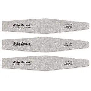Forte Zebra Diamond Nail File 150/150 Green Center