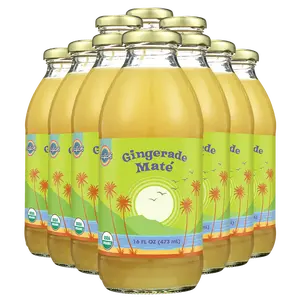 Pacific96 Organic Gingerade Mate 16oz 10-Pack