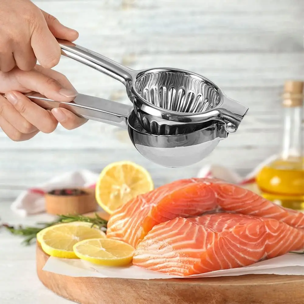 Manual Lemon Squeezer, Hand‑Press Citrus Juicer Handheld Lemon Juicer