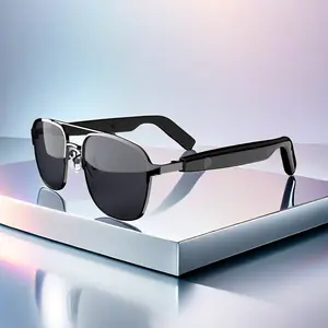 Multifunctional Smart Glasses, Wireless Smart Glasses, Bluetooth-compatible Sunglasses, Touch Control, Play Music, Call, Summer Cool Gift, Wireless Audio Glasses, Sg-11 Pro Model