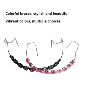 Adult Tooth Decorate Braces, Your Style, On Your Smile｜Multi-Color Set with Case. Food-Grade Steel, Sterilizable, The Ultimate Style Accent