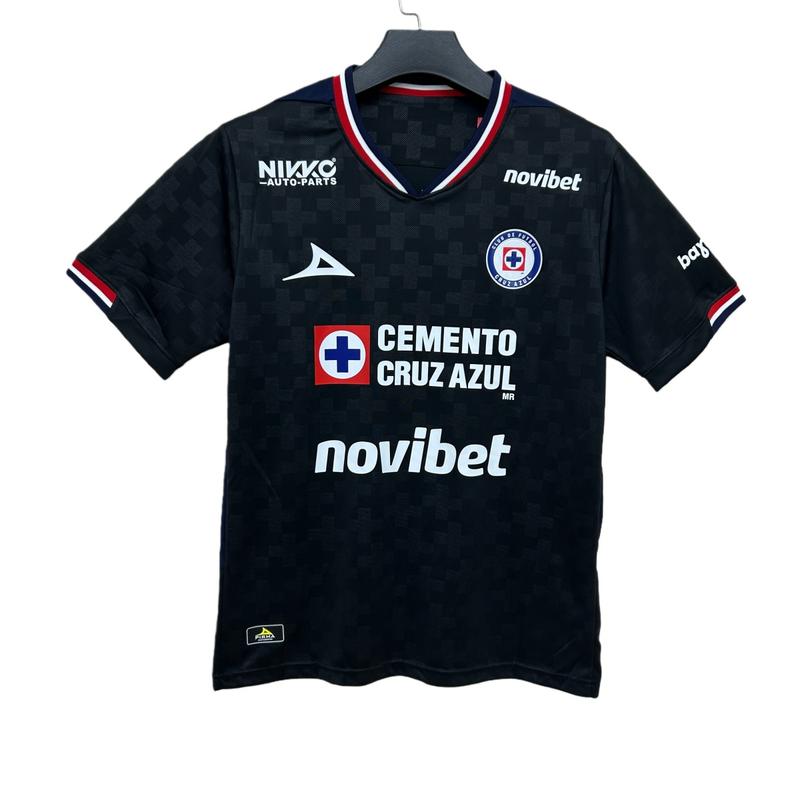 2025-26 Cruz Azul Third Kit Fan Edition Adult Long-Sleeve Breathable Quick-Dry Jersey LIGA MX