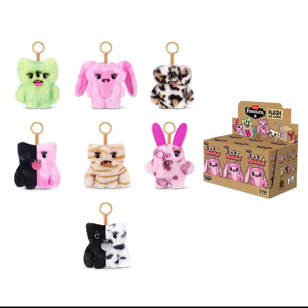 Fuggler Baby Baddies Fluffy Pendant Keychain Blind Box