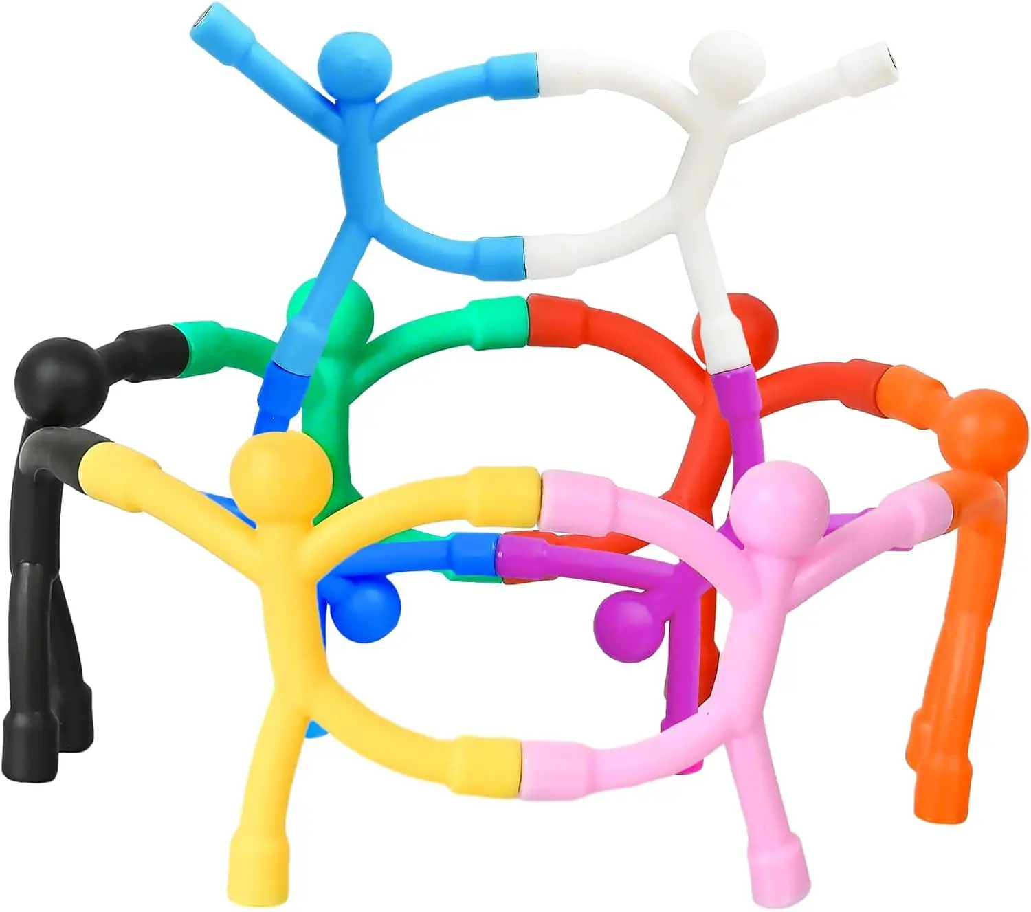 10PCS Magnetic People, Magnetic Travel Toys, Mini Man Fridge Magnets Magnetic Toy for Adults Kids