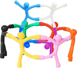 10PCS Magnetic People, Magnetic Travel Toys, Mini Man Fridge Magnets Magnetic Toy for Adults Kids