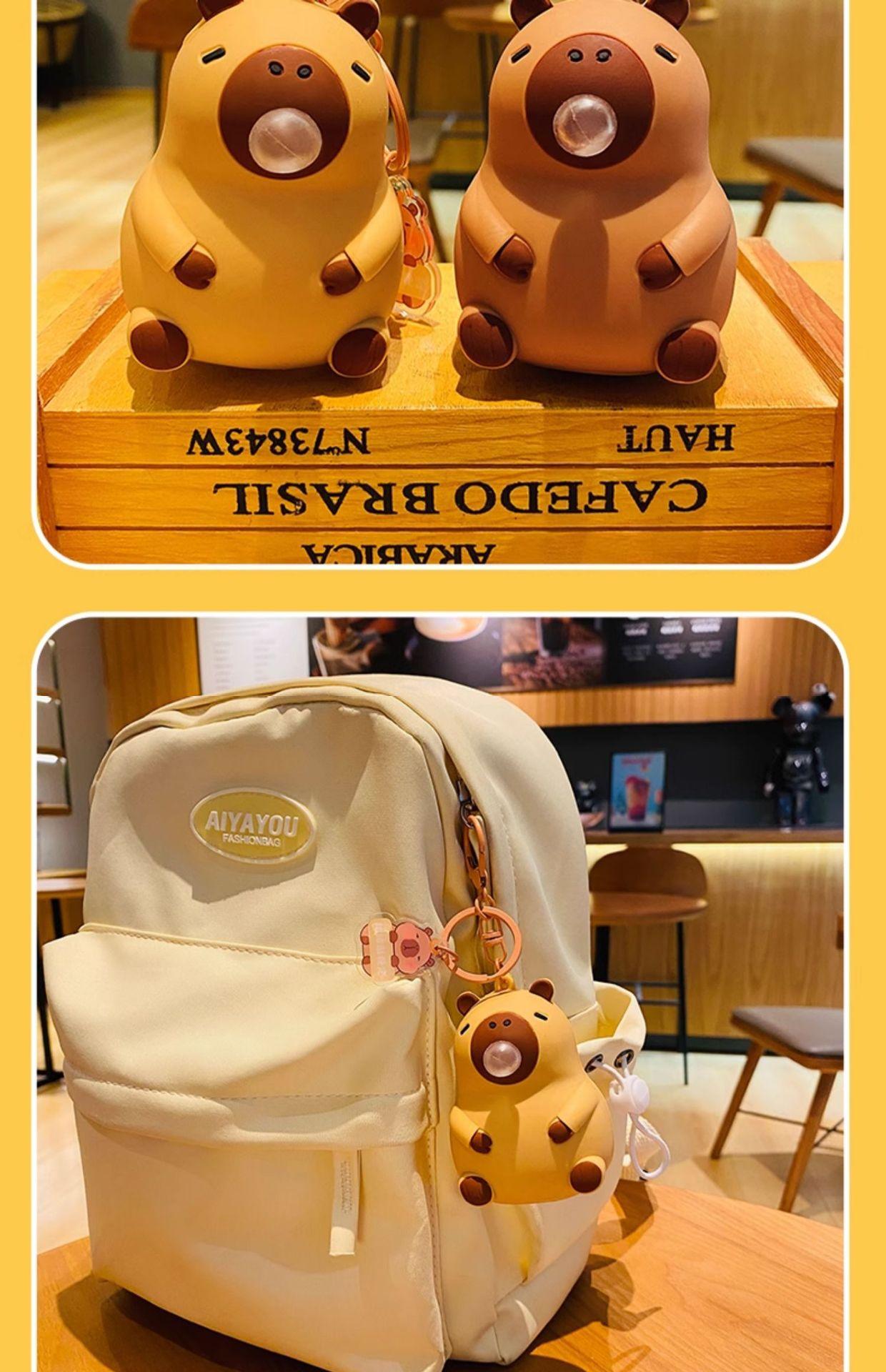 Cute Bubble Capybara Squeeze Toy FunSensory Stress Relief Classroom Prizes DeskDecor Party Gift Perfect Christmas Present for Kids