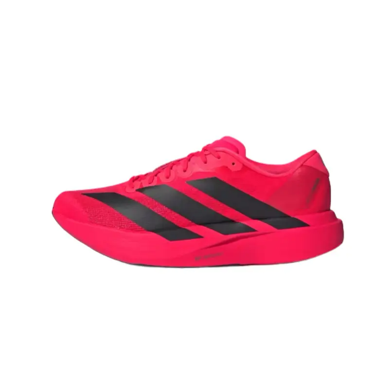 Adidas Adizero Evo SL Lucid Red Black Men’s Mesh Athletic Trainer, Running Sports Shoe for Daily Casual Walking Fashion Footwear, Sports Shoes, Breathable, Energy Return, Cushioned Men's Sneaker, Training/Racing, Outdoor