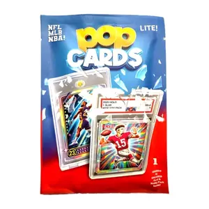 POP Cards Lite Bag (1) Graded Or Encased Card & (1) Hobby Pack Per Bag POP Cards Lite Bag (1) Graded Or Encased Card & (1) Hobby Pack Per Bag