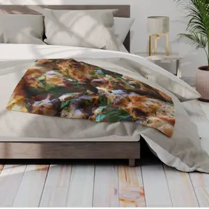 Pizza Blanket for Cozy Nights - Soft and Cuddly lightweight