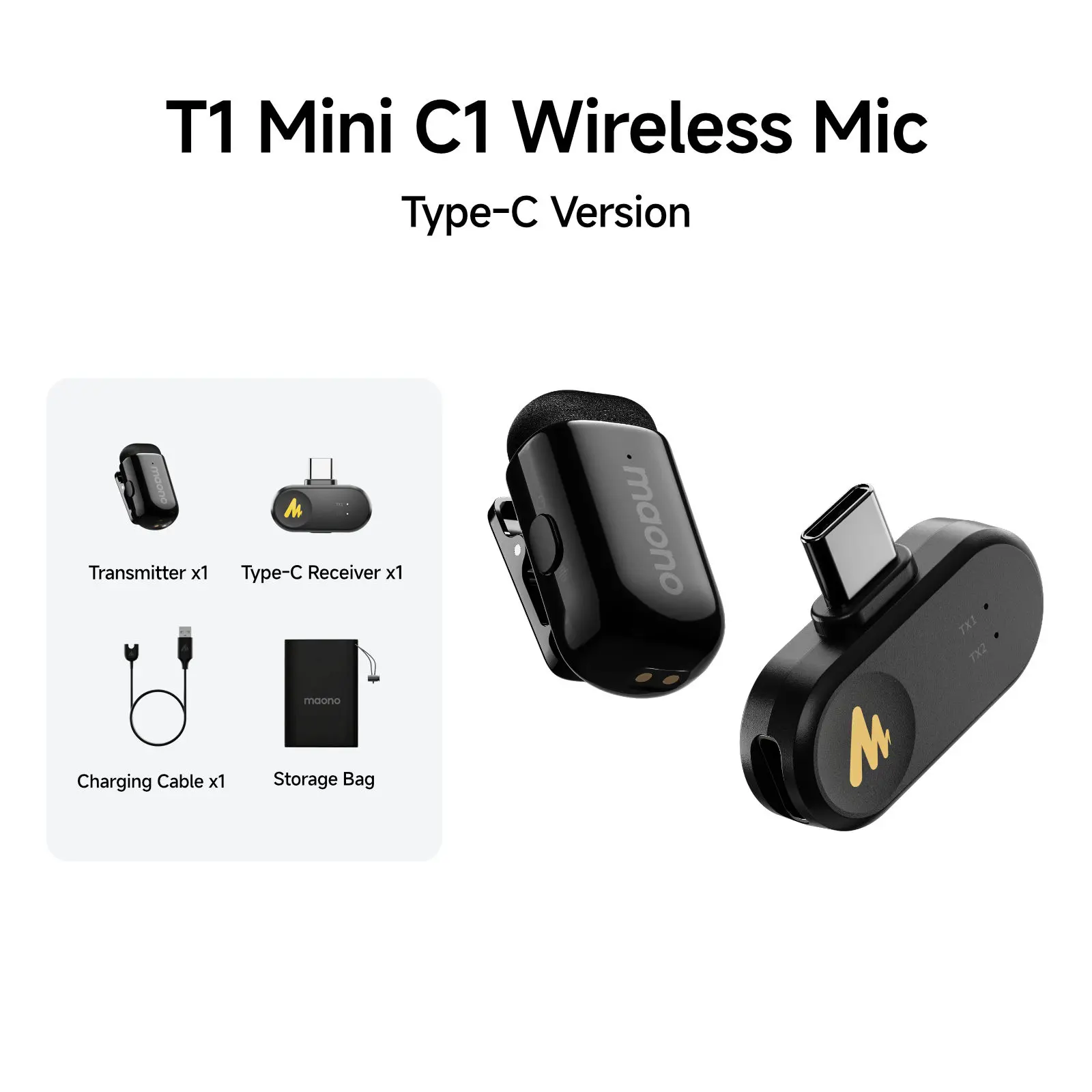 1 MICS_Type C&iPhone 15/16【Without Charger Case】