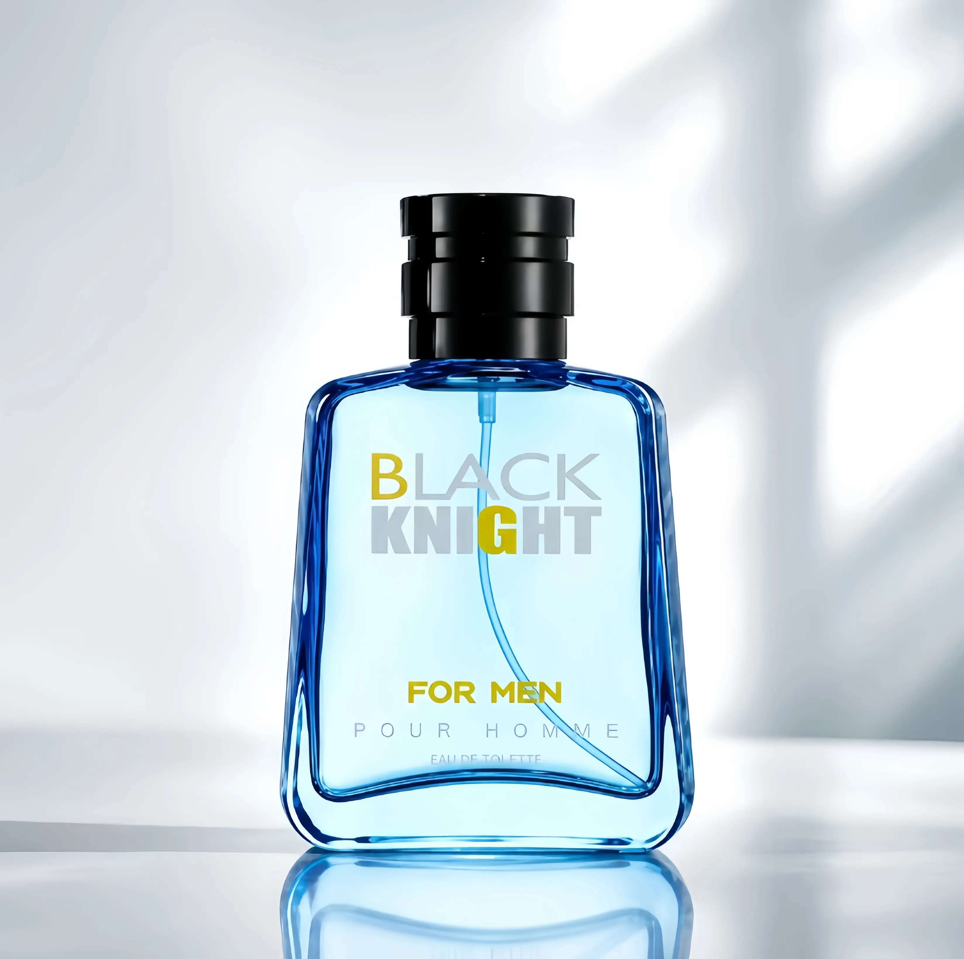 Blue Ocean Knight Men's Light Cologne |100ml /3.4 FL. OZ|Starts with a fresh aquatic noteandends with a woody tone, creating a clean,crispscent with a natural boyfriend vibelLong-lastingfragrancelMen's perfumelideal men gift|homme