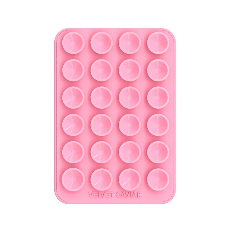 Velvet Caviar Pink MightyGrip MagSafe Mount - Suction Cup Phone Case Mount Compatible with MagSafe Devices Only - Magnetic Silicone Sticky Phone Grip
