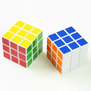 2 Piece Magic Cube Set, Puzzle Cube, Speed Cube, Educational Toy for Mind Development, Hand Flexibility Exercise, Ideal Gift for Kids & Adults