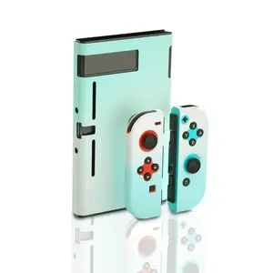Dockable Case for Nintendo Switch, Hard Case for Nintendo Switch - White Blue
