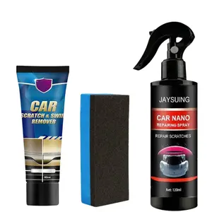 3PCs Car Scratch Repair Nano Spray Scratch Remover Ceramic Coating Paint Sealant