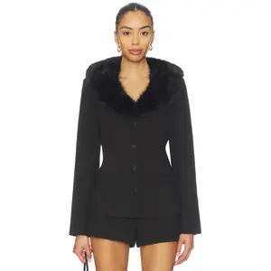 ASTR the Label Stefani Jacket in Black