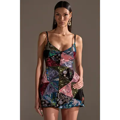 knee length dresses for ladies Akira Teal Tie Mini Dress - US 2 main image 0