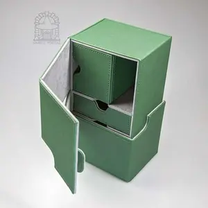 Sage's Premium 3 Drawer Deck Storage Box for TCG, Dice, Jewelry  200mm x 115mm x 90mm
